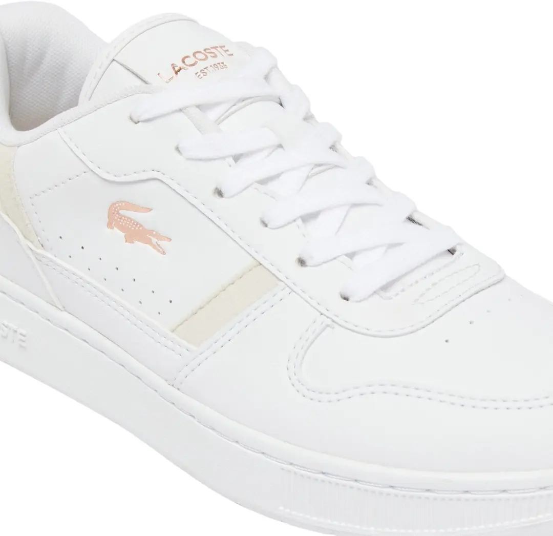 Lacoste T-Clip Set Sneakers Junior 37 - Wit/Beige