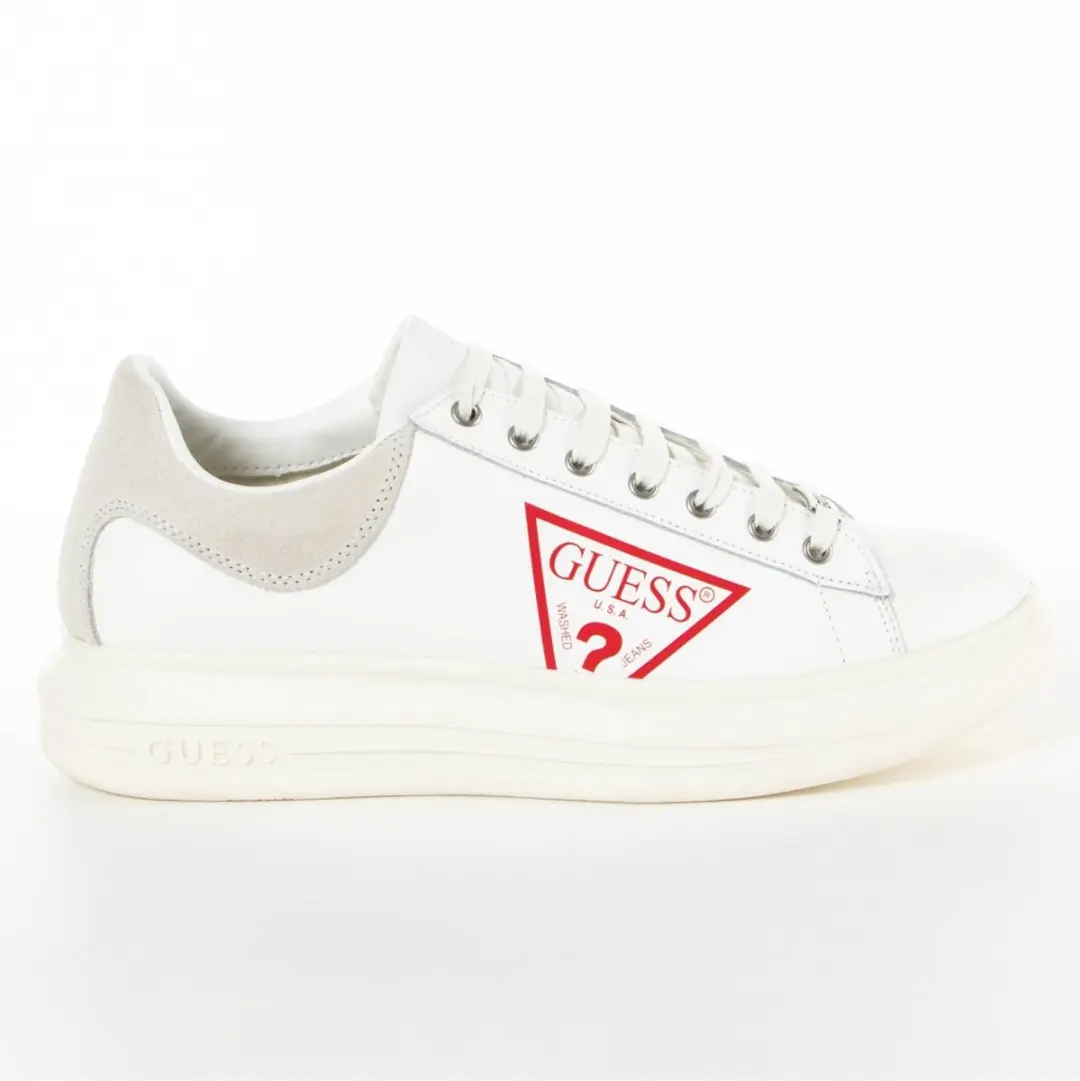 Red logo triangle