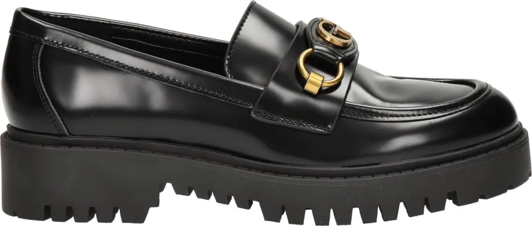 Guess Oragen Dames Moccasins Zwart