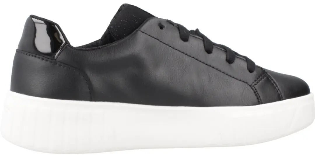 Junior Mikiroshi Synth.Lea Lage Sneakers met vetersluiting