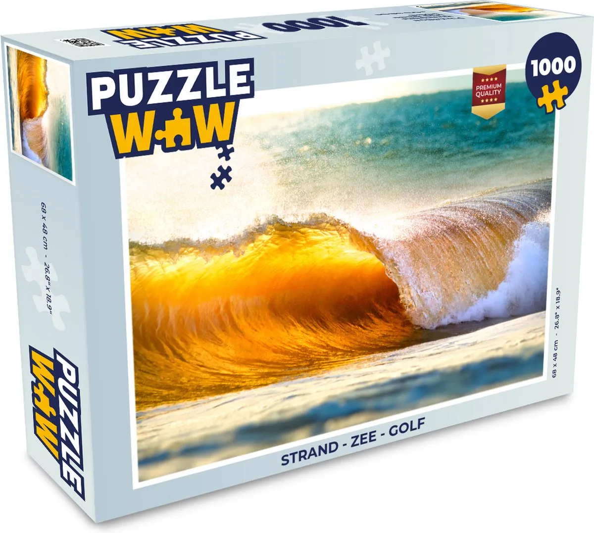 PuzzleWow Legpuzzel 1000 Stuks Multicolor