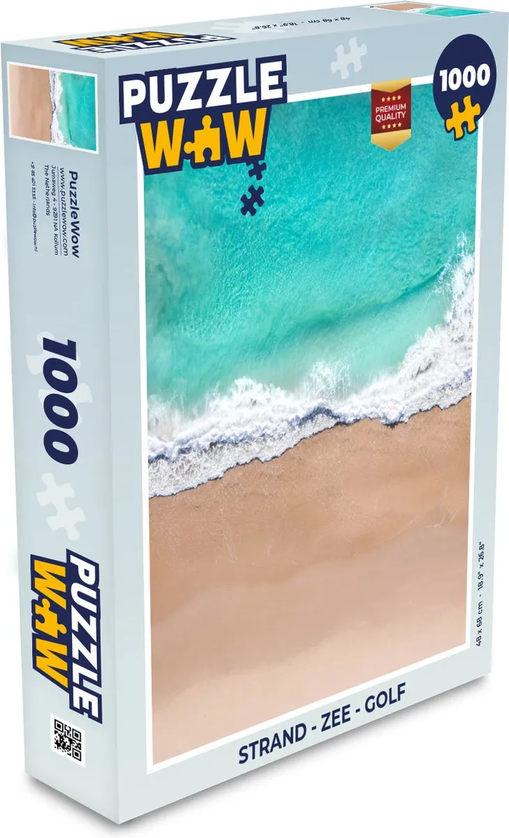 PuzzleWow Legpuzzel 1000 Stuks Multicolor