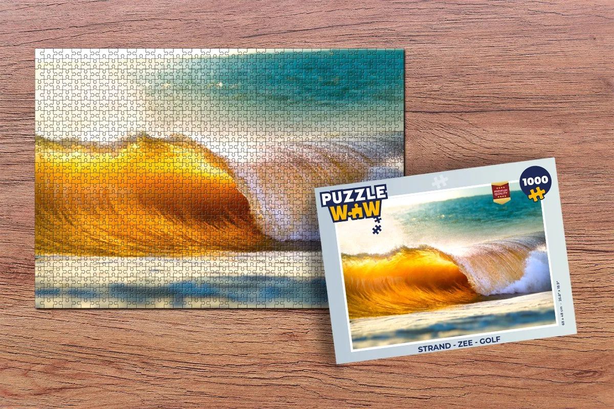 PuzzleWow Legpuzzel 1000 Stuks Multicolor