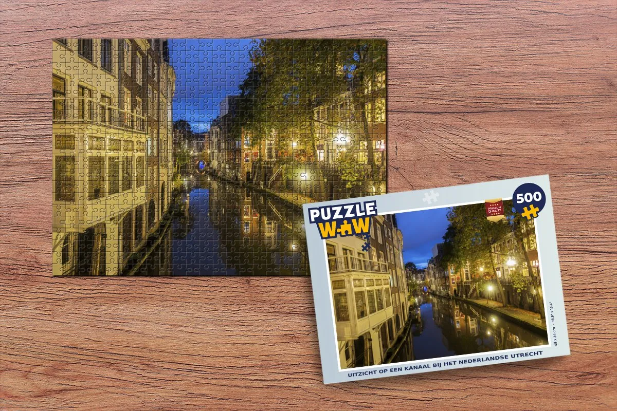 PuzzleWow Legpuzzel 500 Stuks Multicolor