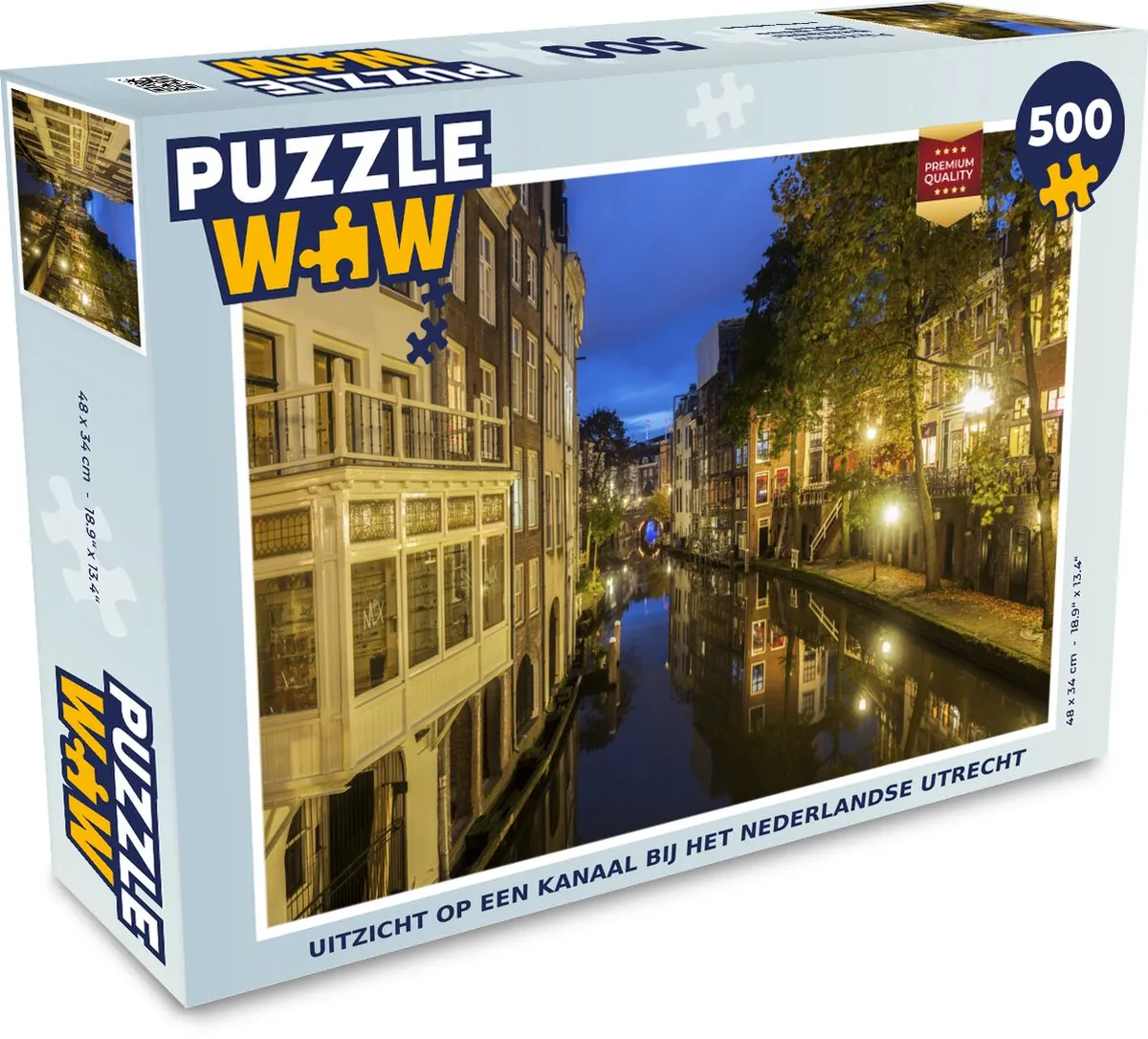 PuzzleWow Legpuzzel 500 Stuks Multicolor