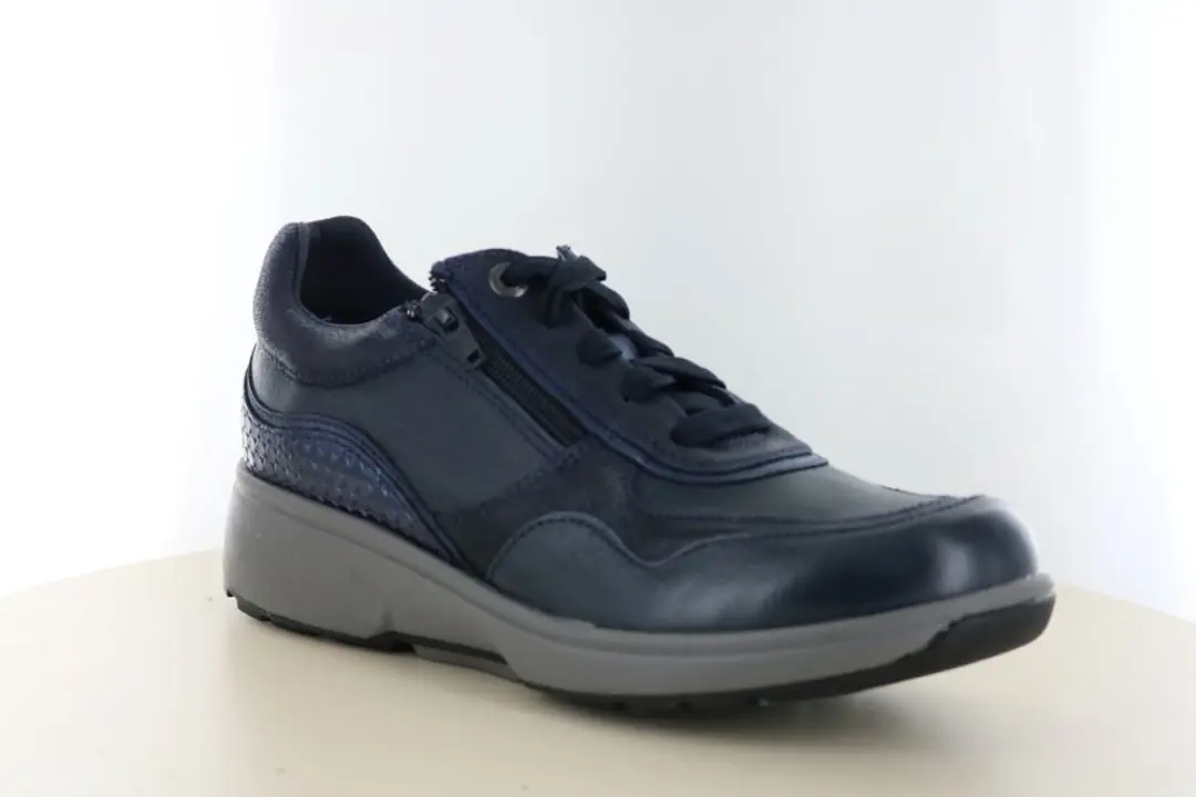 Xsensible Lima Dames Veterschoenen - Donkerblauw Maat 37