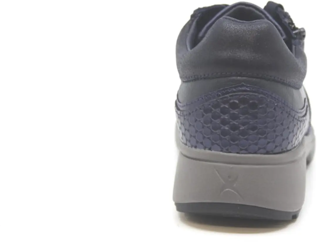 Xsensible Lima Dames Veterschoenen - Donkerblauw Maat 37
