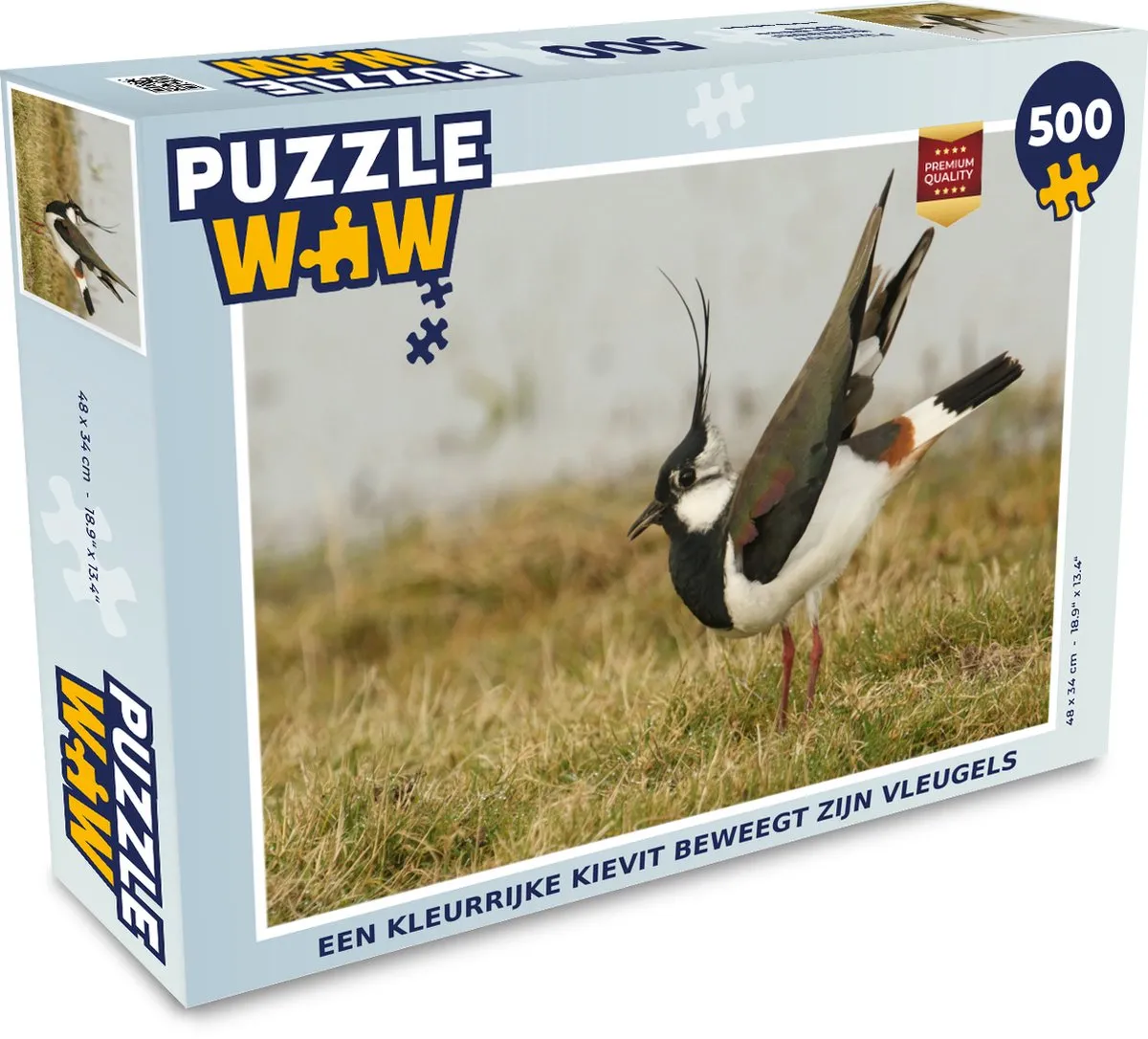 PuzzleWow Legpuzzel 500 Stuks - Multicolor