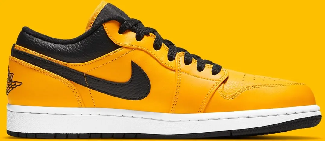 Nike Air Jordan 1 Low University Gold Sneakers