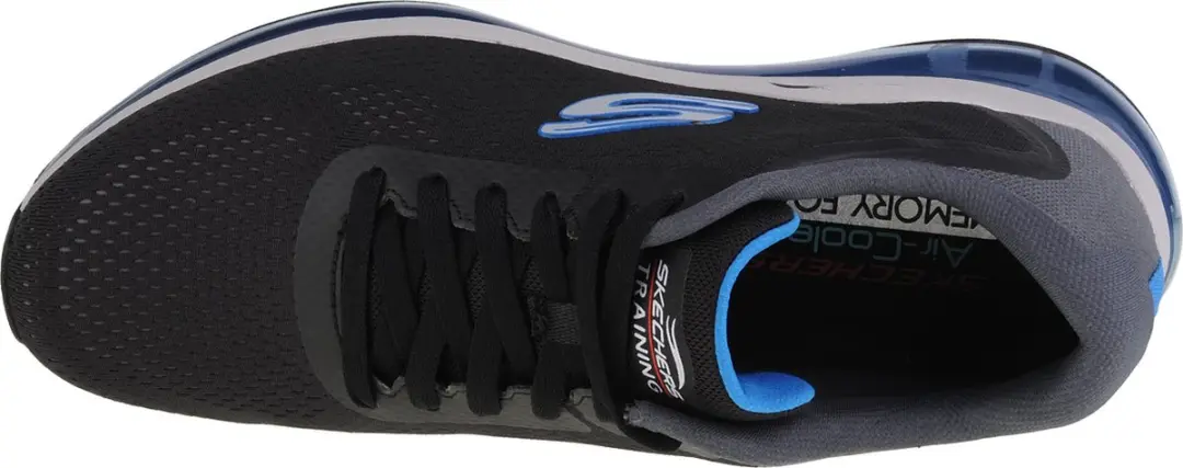 Skechers Skech-Air Heren Sneaker 232240-BKBL - Zwart - afbeelding 4 van 6