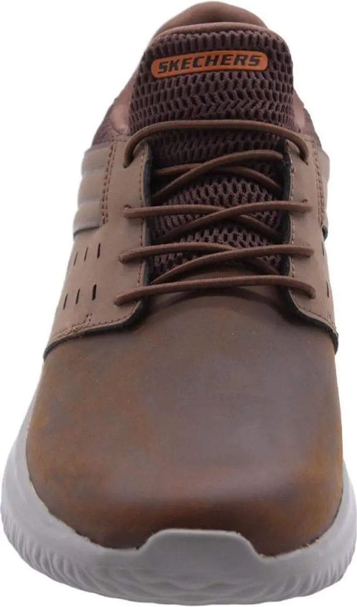 Skechers Delson 3.0 Ezra Slip-ins - Maat 46 - Bruin - afbeelding 5 van 6