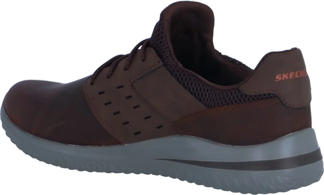 Skechers Delson 3.0 Ezra Slip-ins - Maat 46 - Bruin - afbeelding 6 van 6