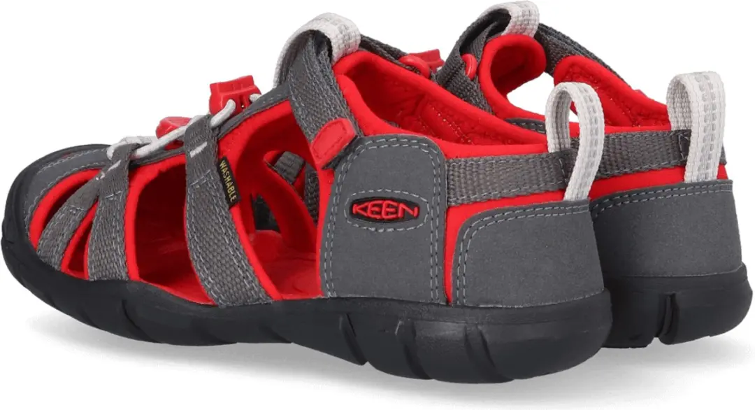 Keen Seacamp II Sandalen - Maat 25/26 - Magnet/Red Carpet