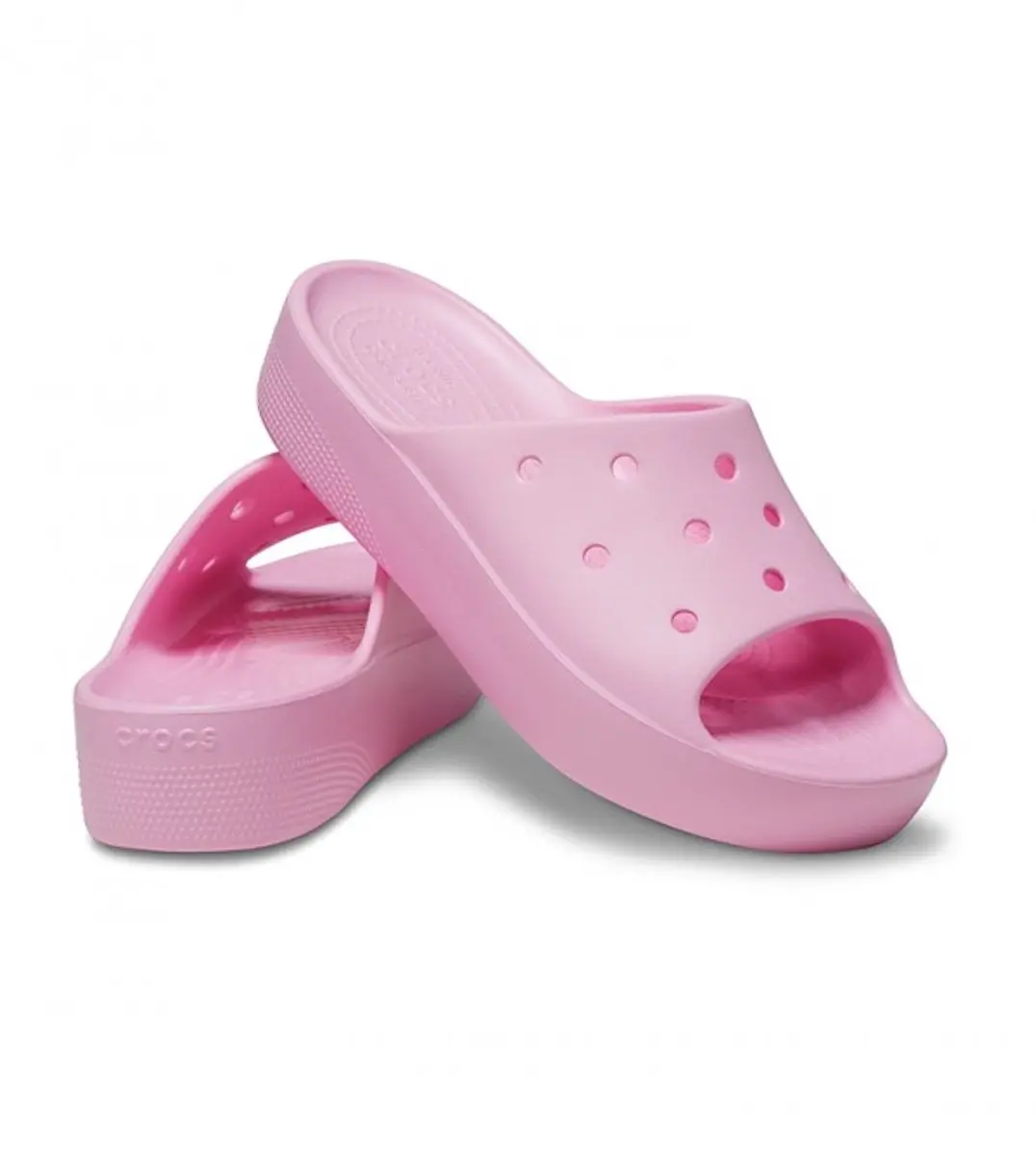 Crocs Classic Platform Slides 208180 - Flamingo - Maat 41/42 - afbeelding 3 van 3