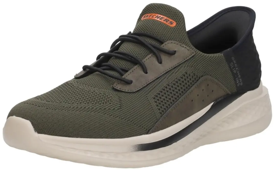 Skechers Slip-ins Slade Cohen Heren Instappers 326203 - Olijfgroen - afbeelding 4 van 6