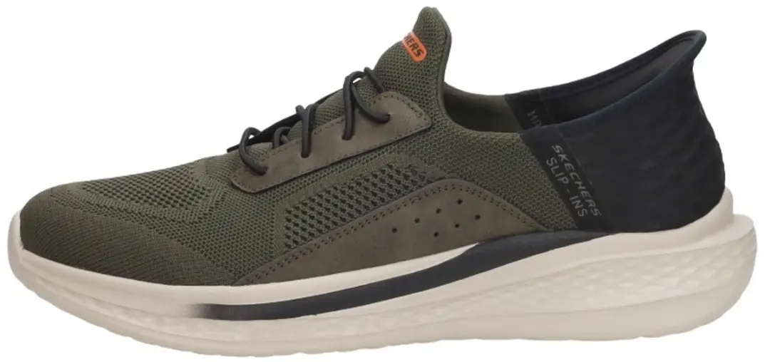Skechers Slip-ins Slade Cohen Heren Instappers 326203 - Olijfgroen - afbeelding 2 van 6