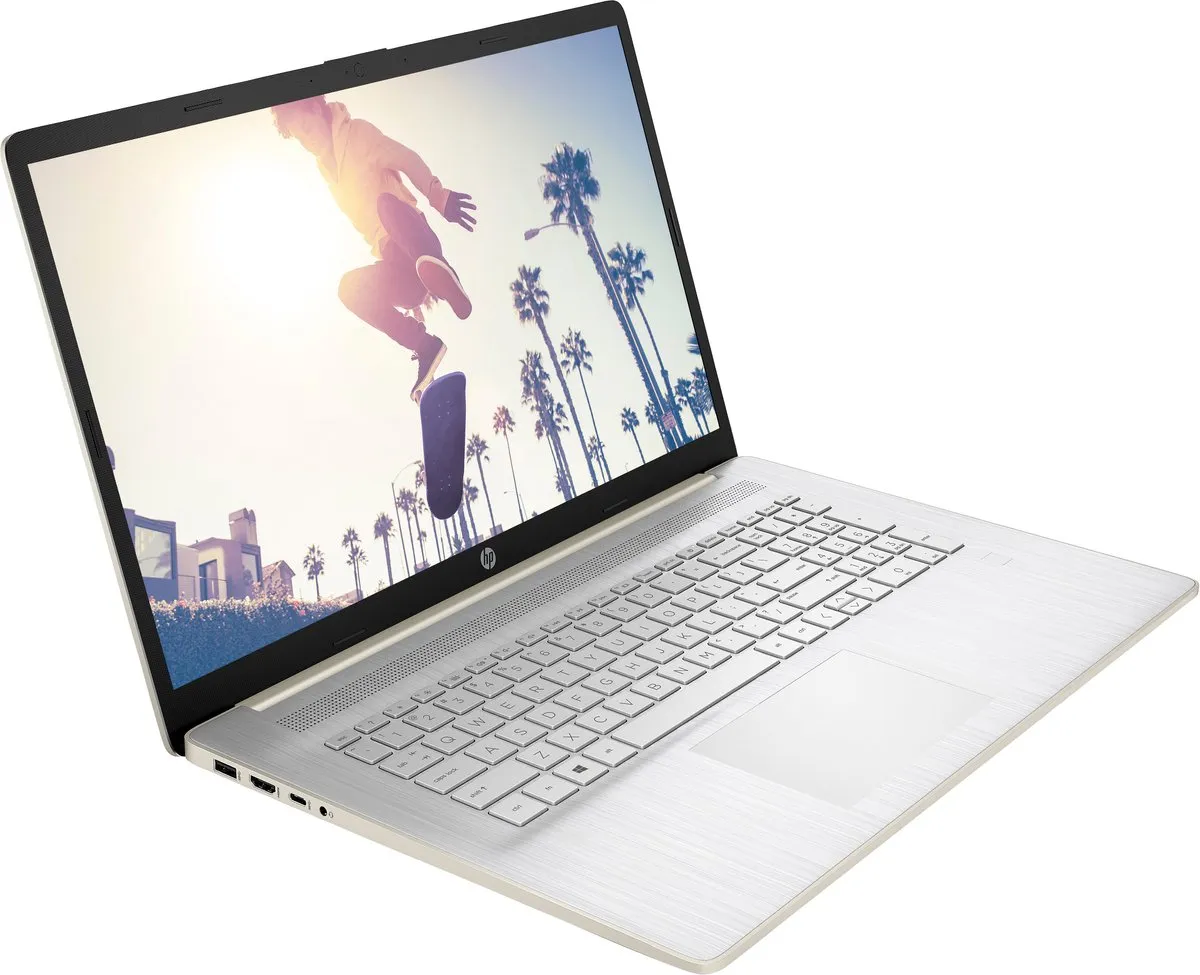 HP 17-cp2151nd Laptop - 17,3" HD+ - 8GB RAM - 512GB SSD - Zilver