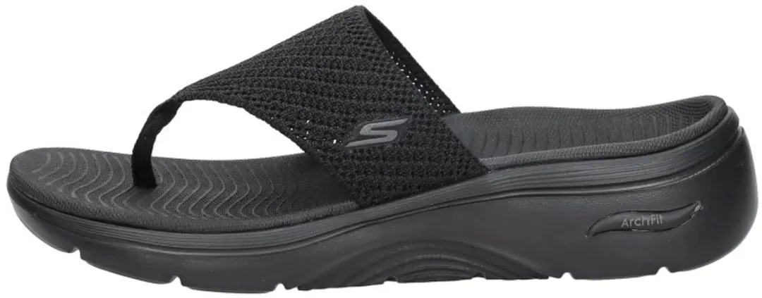 Skechers Go Walk Arch Fit 2.0 Sandalen - Zwart - 42 - afbeelding 4 van 6