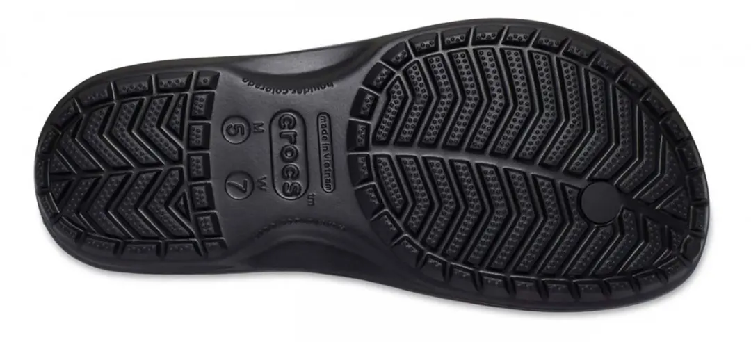 Crocs Crocband Flip Teenslippers 45/46 - Zwart/Dark Grey - afbeelding 3 van 6
