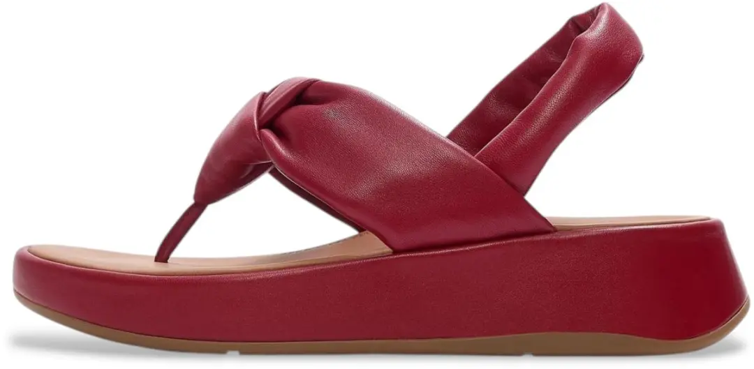 Fitflop F-Mode Knot leren sandalen