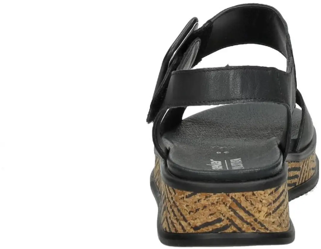 Rieker Dames Sandalen 41 - Zwart - afbeelding 6 van 6