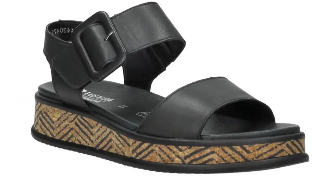 Rieker Dames Sandalen 41 - Zwart - afbeelding 2 van 6