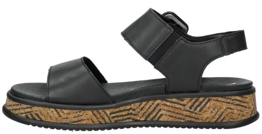 Rieker Dames Sandalen 41 - Zwart - afbeelding 3 van 6