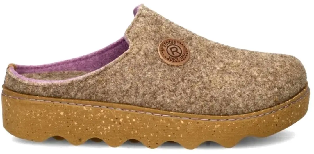 Rohde Muil 6210-17 Vrouwen Slides - Maat 39 - Beige