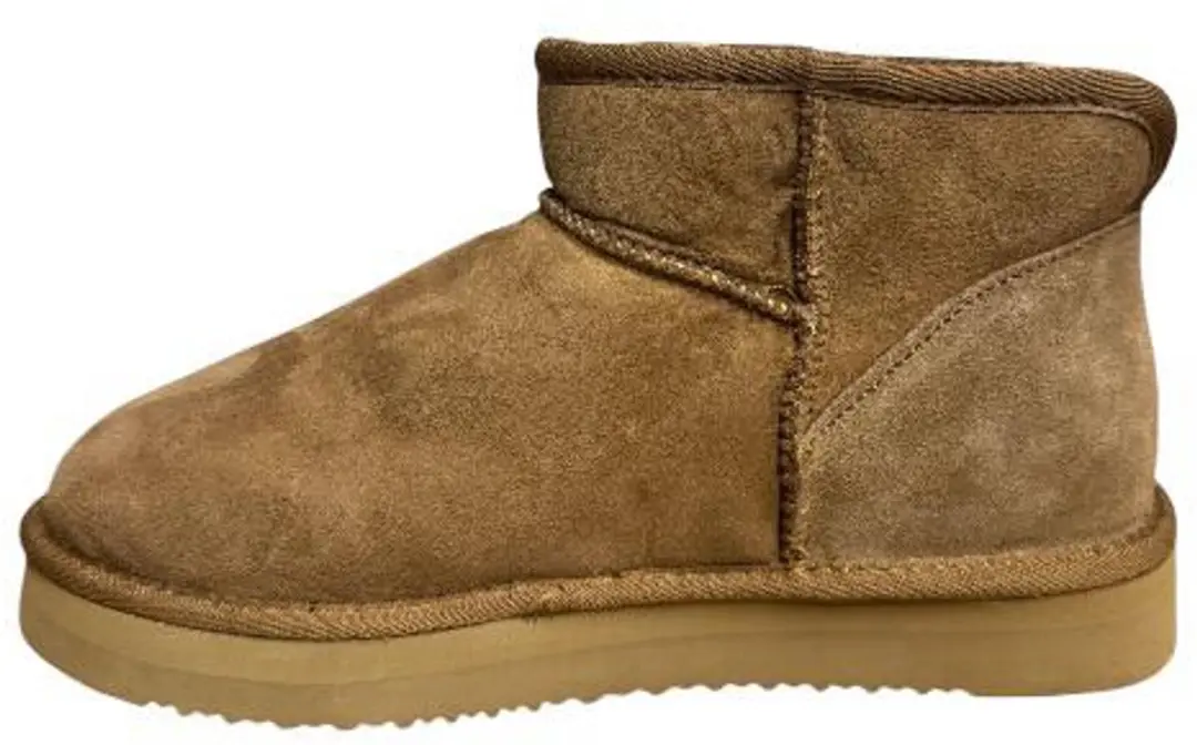 Rohde Huggys Dames Pantoffel 7084-76 - Cognac - Maat 38