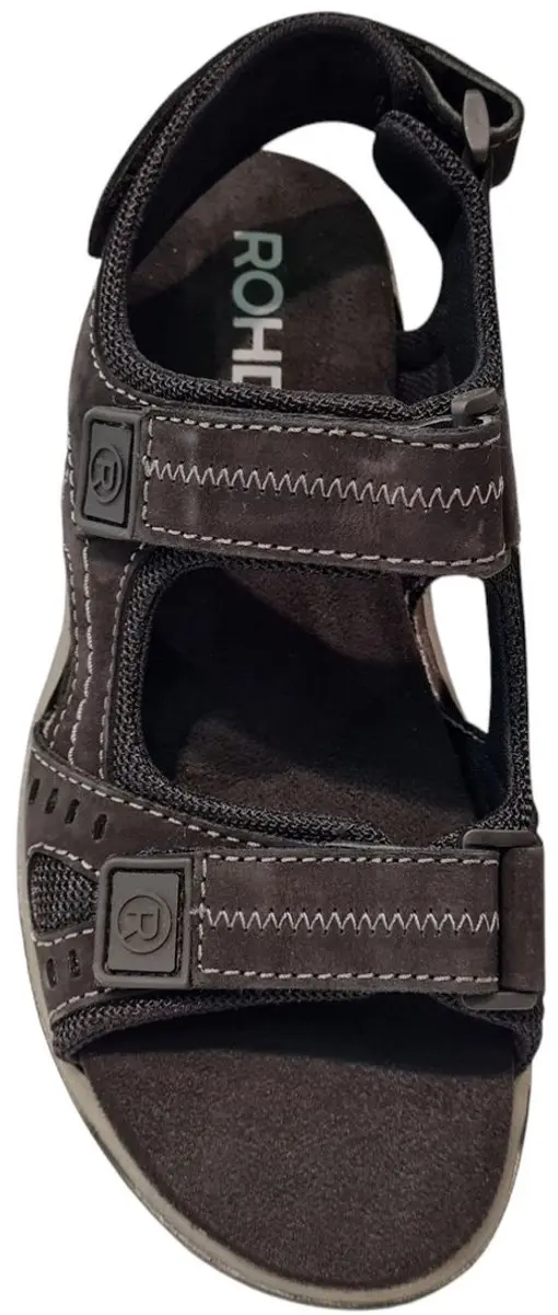 Rohde Rivella Heren Sandalen - Zwart - 41