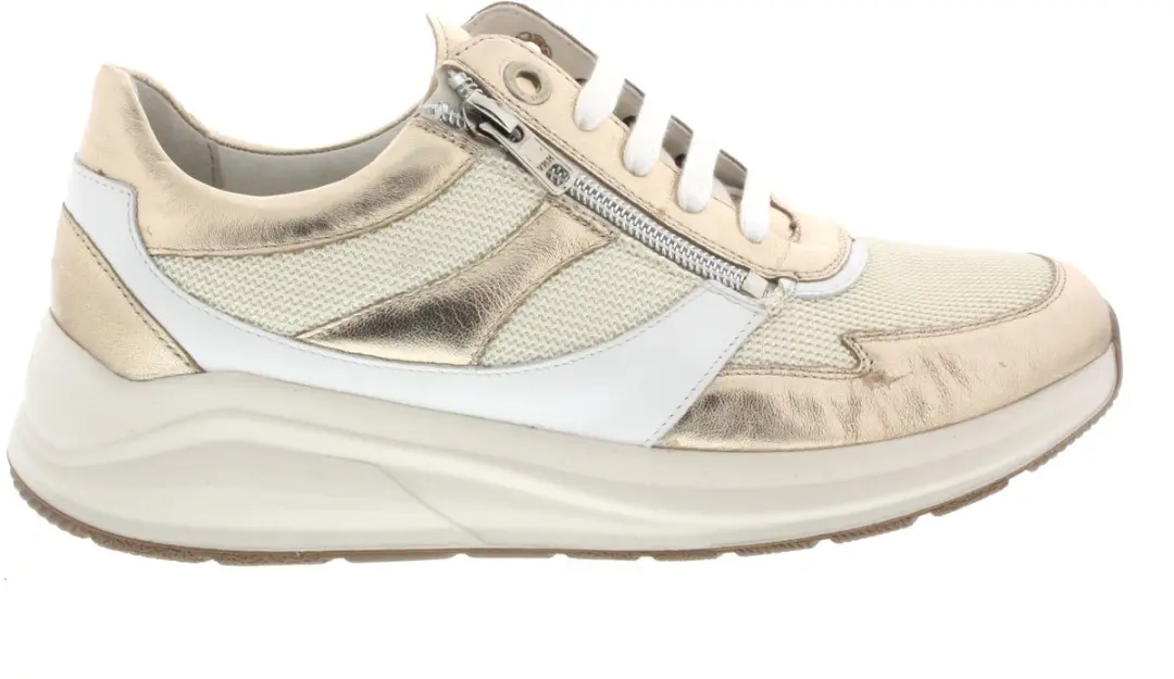 Dames Veterschoenen Solidus Kitty Sonic Platino 54504-4063 Platina