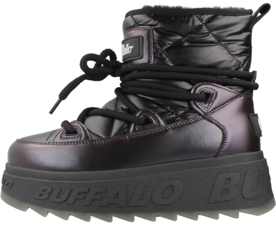 Buffalo Eliza Snow Moonboot Dames - Zwart