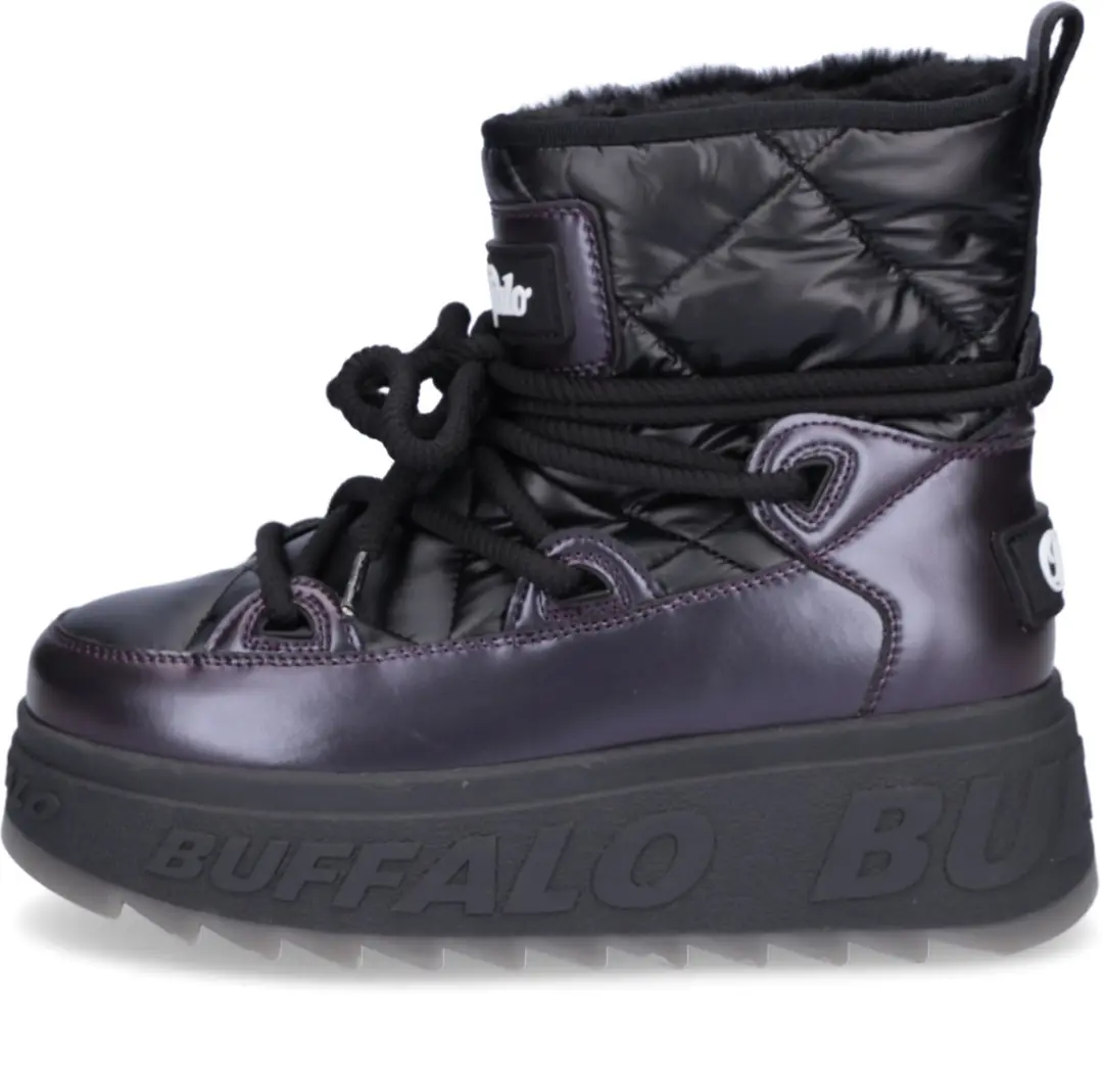 Buffalo Eliza Snow Moonboot Dames - Zwart