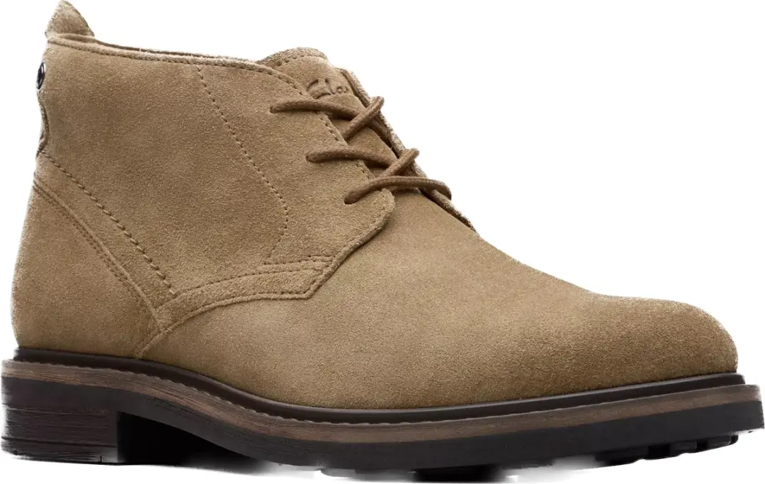 Clarks Heren Bottine Dark Sand