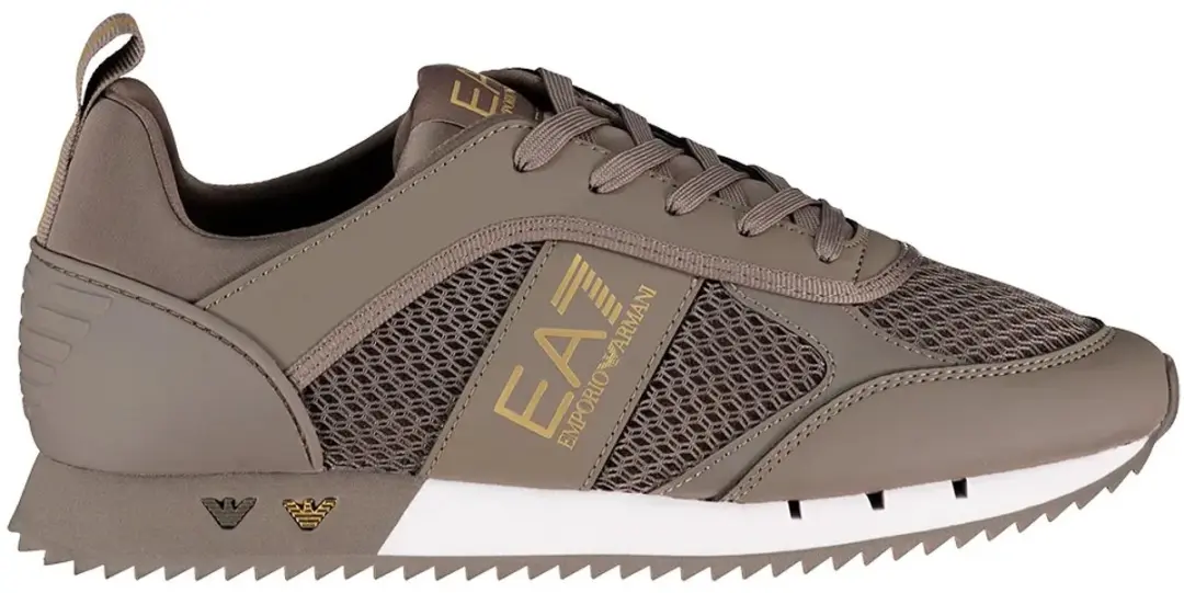 Ea7 Emporio Armani Black & White Laces Schoenen Grijs EU 42 2/3