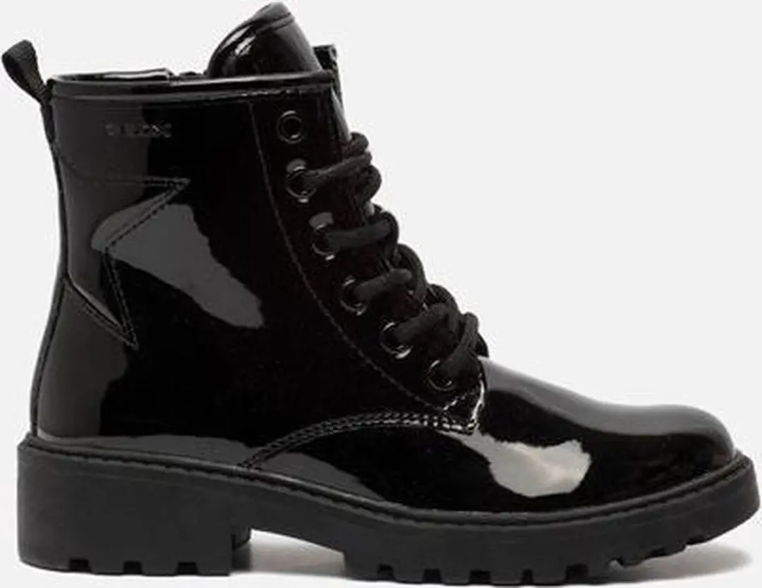 Geox Casey veterboots zwart