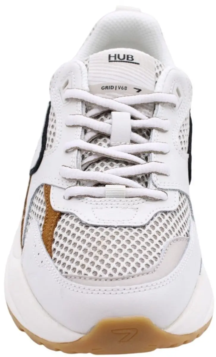 Hub Grid-m Sneakers Heren - Wit - Maat 43