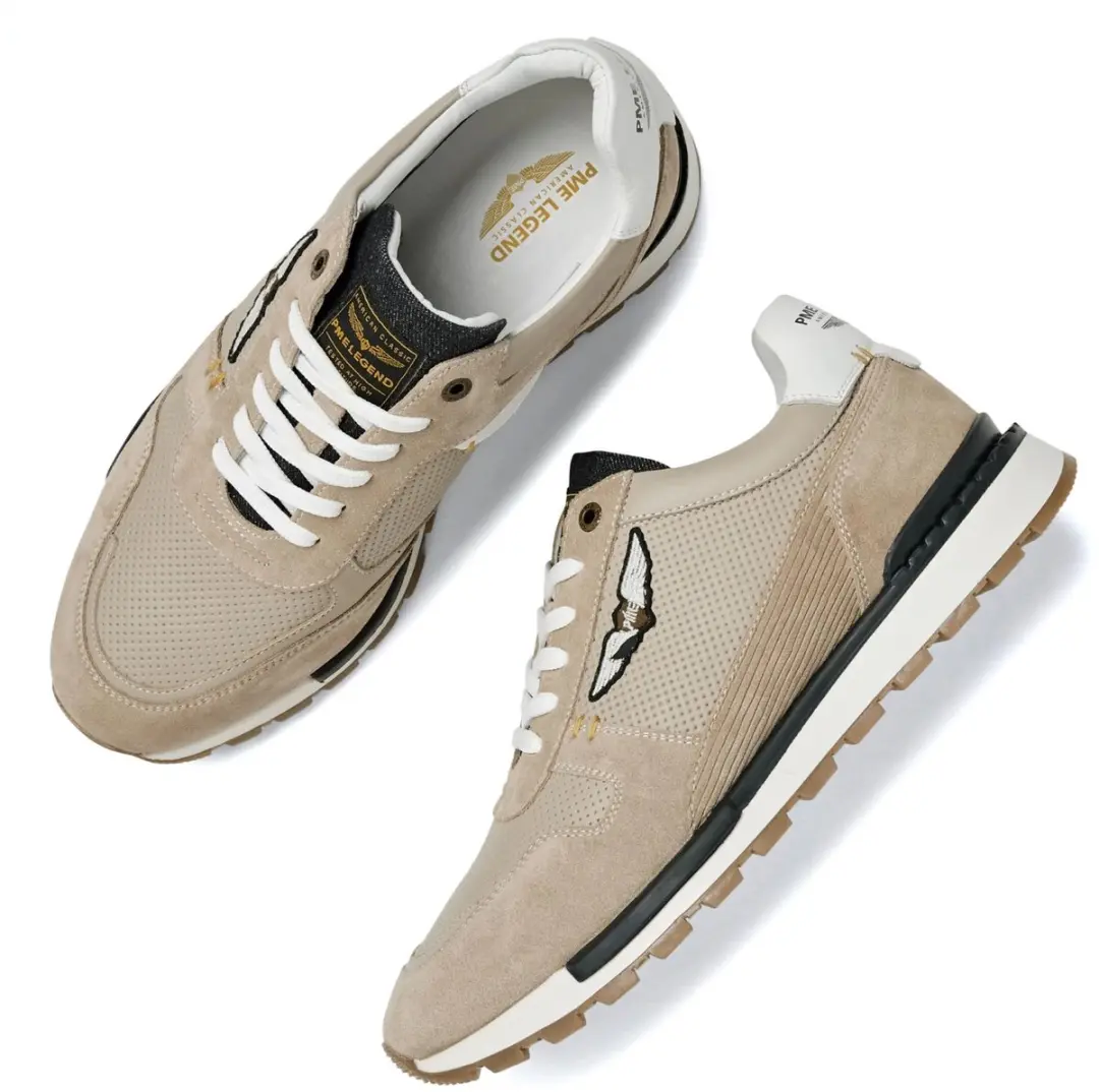 PME Legend Aircobra Heren Sneakers - Beige - Maat 44