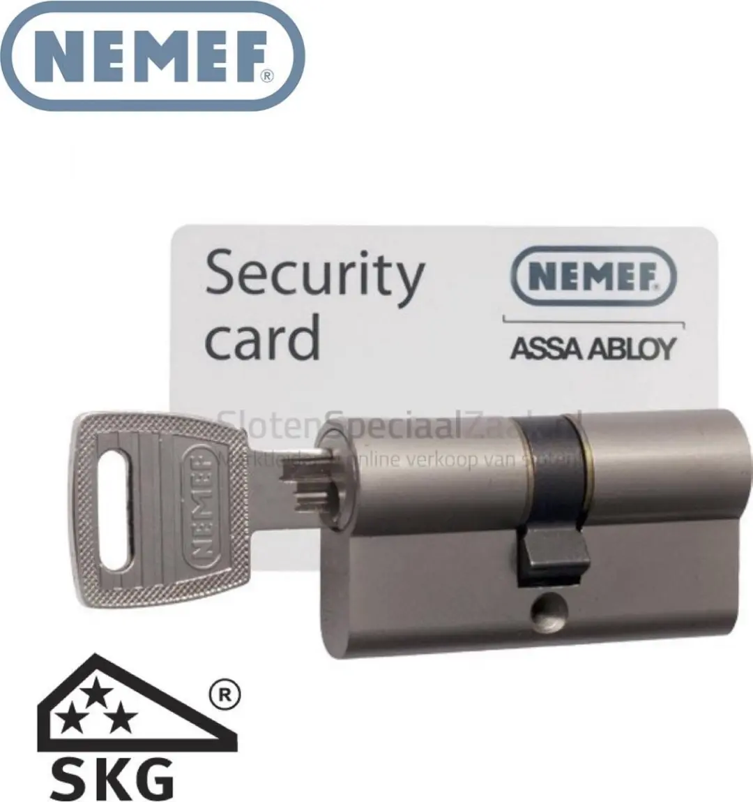 Nemef Veiligheidscilinder 30/30mm