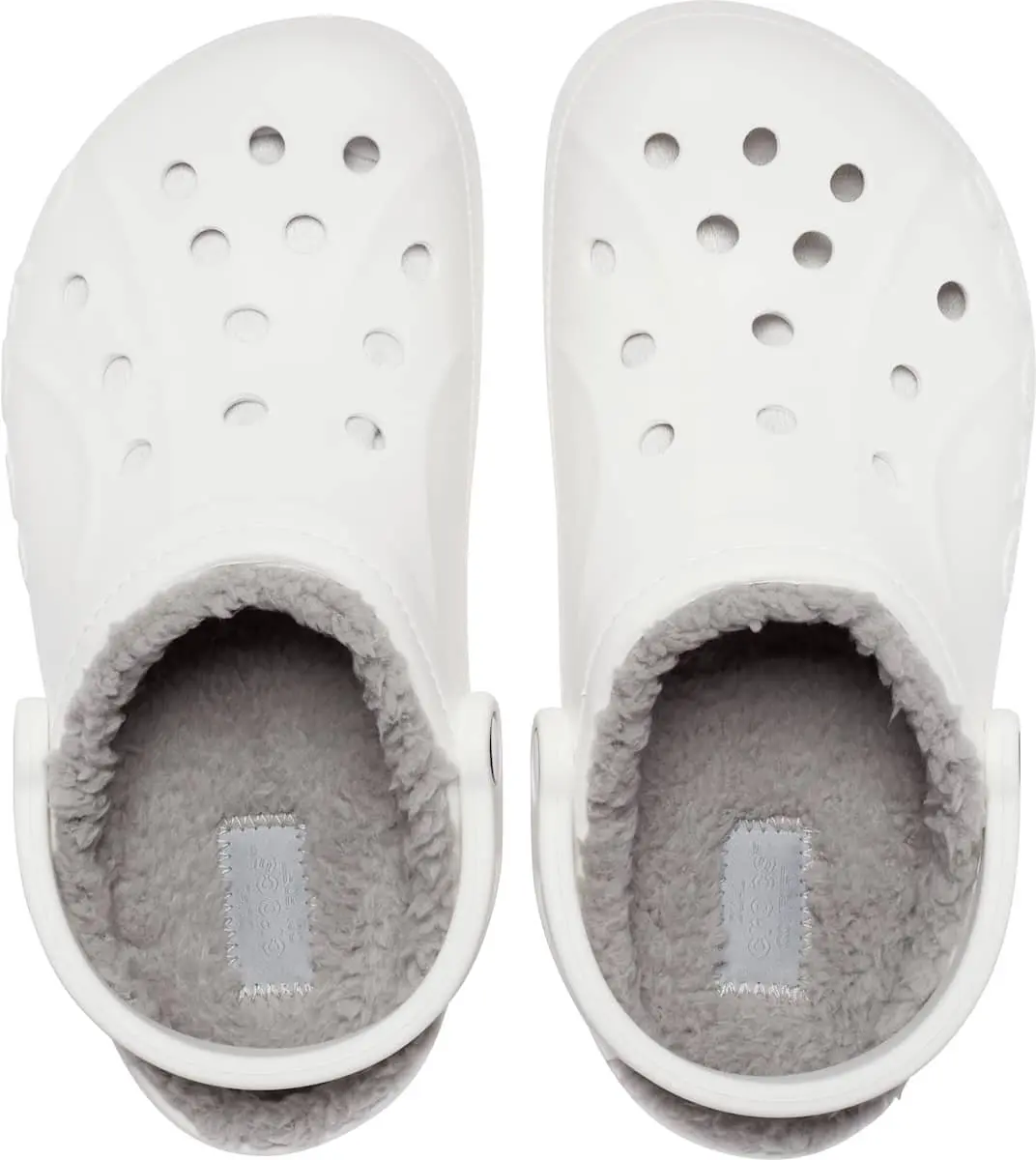 Crocs Baya Lined Clog K Wit 29/30 US C12