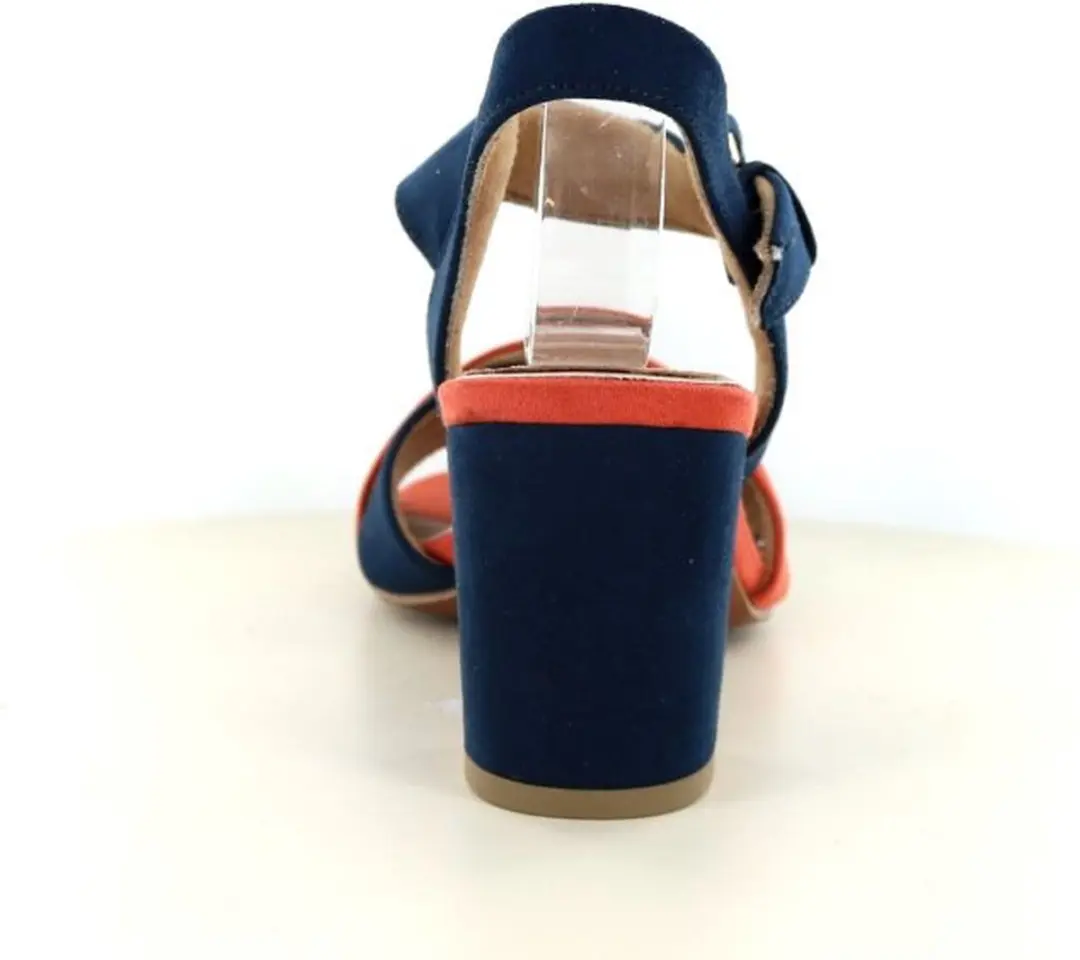Marco Tozzi Hak Sandaal 28323 - Maat 40 - Blauw
