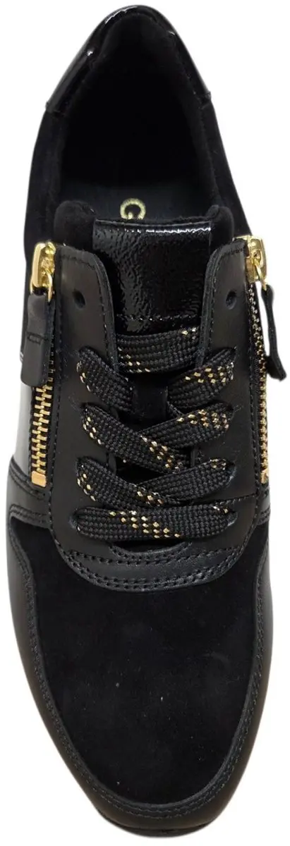 Gabor 6019 Dames Sneakers - Zwart - Maat 38,5