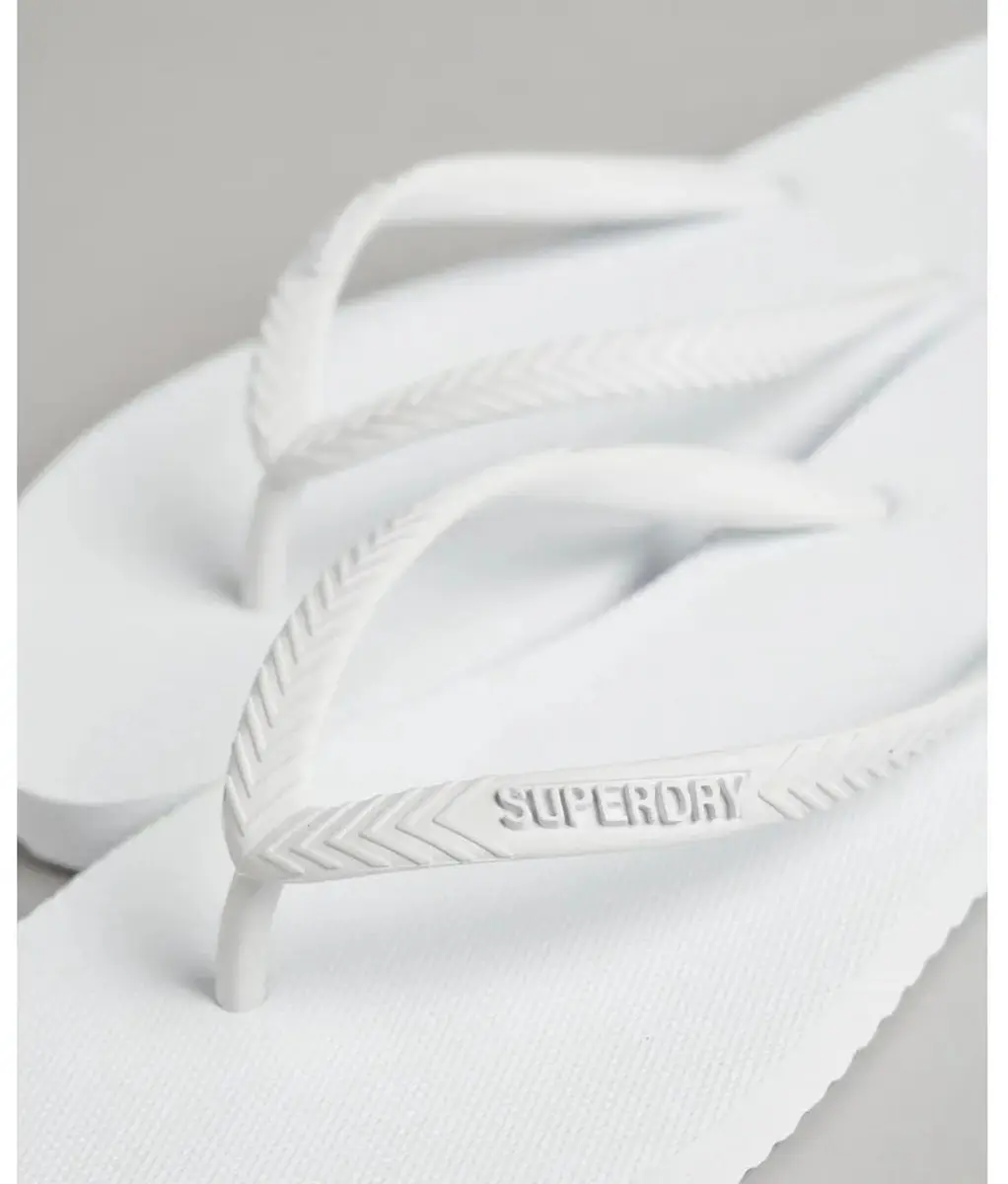 Superdry Studios Classic Slippers - Teenslipper Wit EU 36-37 - afbeelding 3 van 6