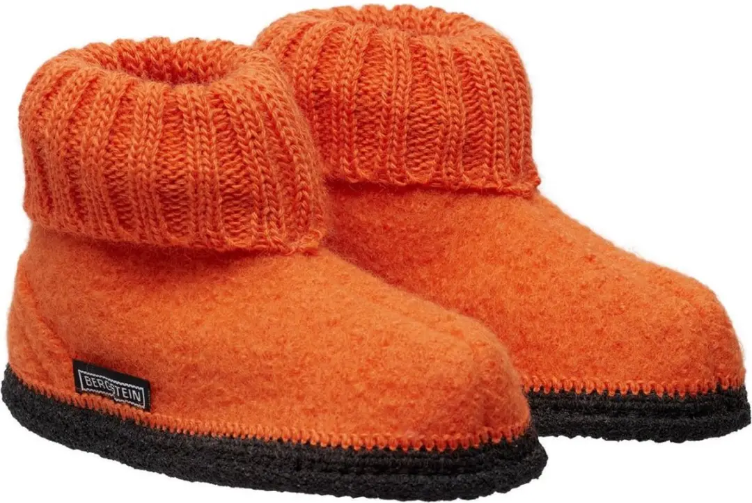 Bergstein Cozy Slofjes 750212 - Oranje - Maat 24