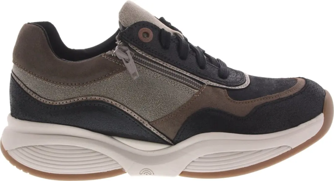 Dames Veterschoenen Xsensible Swx11 Black Combi Zwart