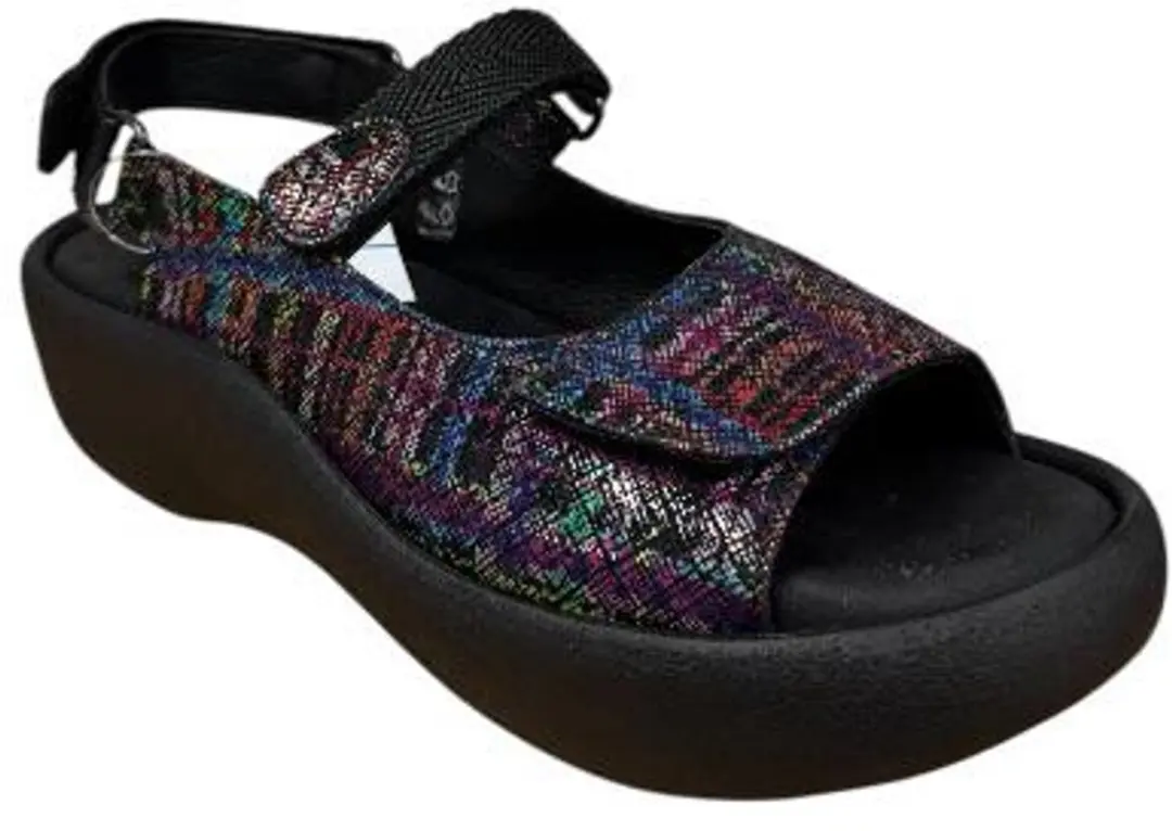 Wolky Jewel Giza Sandalen - Maat 37 - Zwart