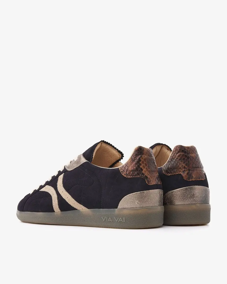 VIA VAI Nilla Khloe Sneakers Dames - Blauw - 37