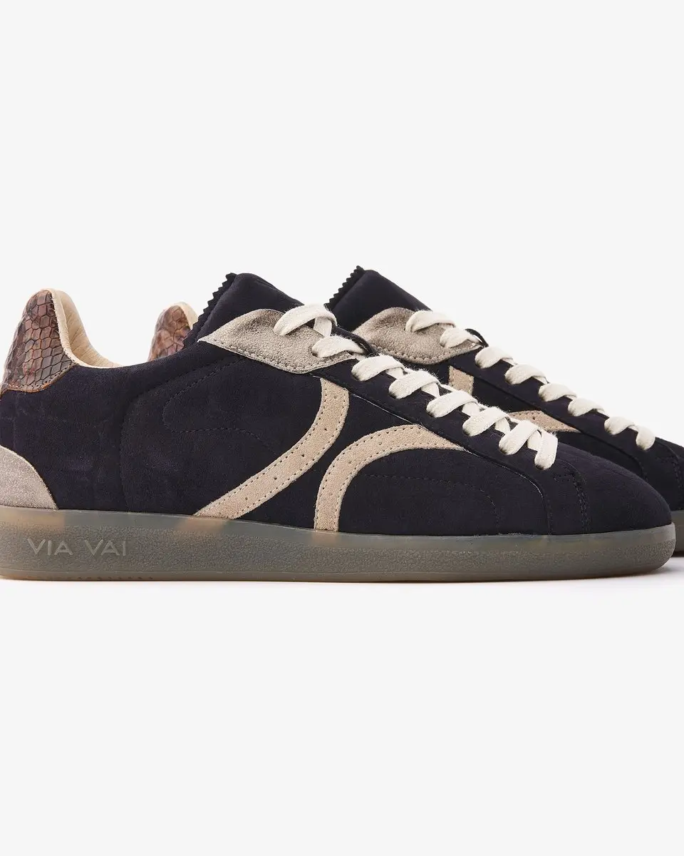 VIA VAI Nilla Khloe Sneakers Dames - Blauw - 37