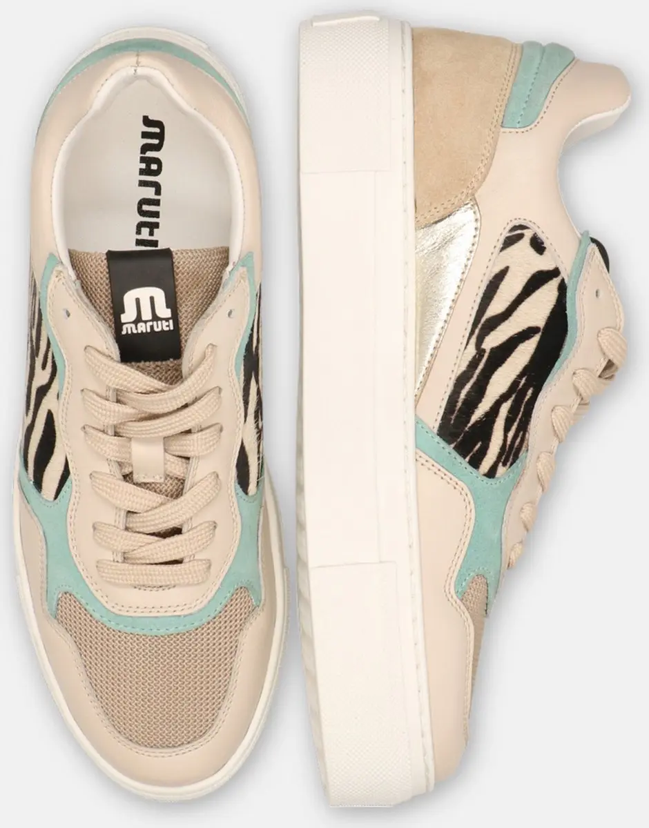 Maruti Tavi Sneakers - Offwhite/Blue Zebra - 42