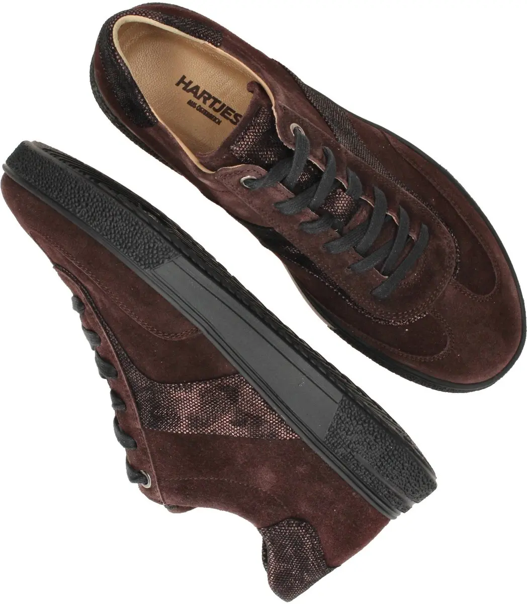 Hartjes Sophie Veterschoenen - Kastanje - Maat 37 - afbeelding 6 van 6